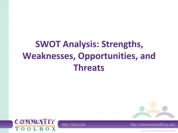 SWOT Analysis: Strengths, Weaknesses, Opportunities, and Threats