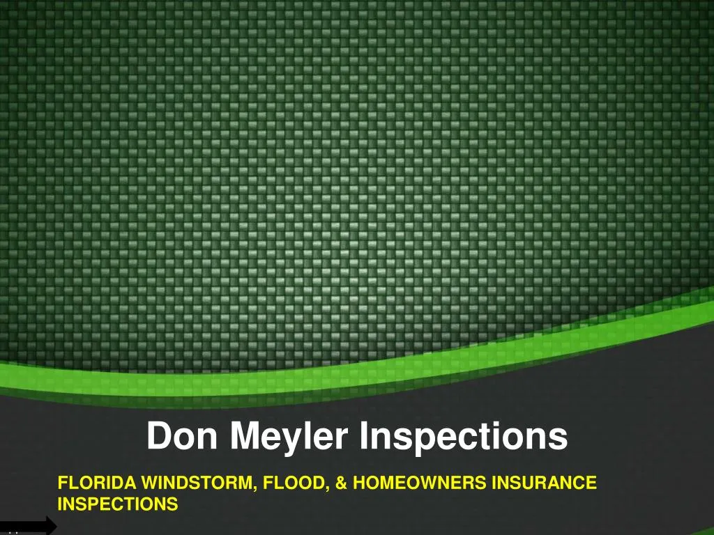 don meyler inspections