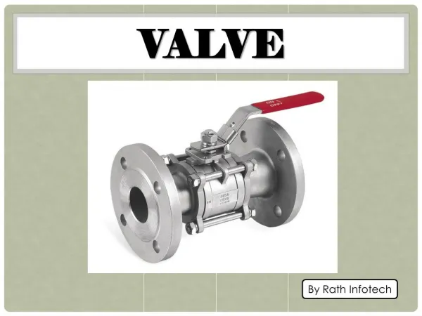 Valve