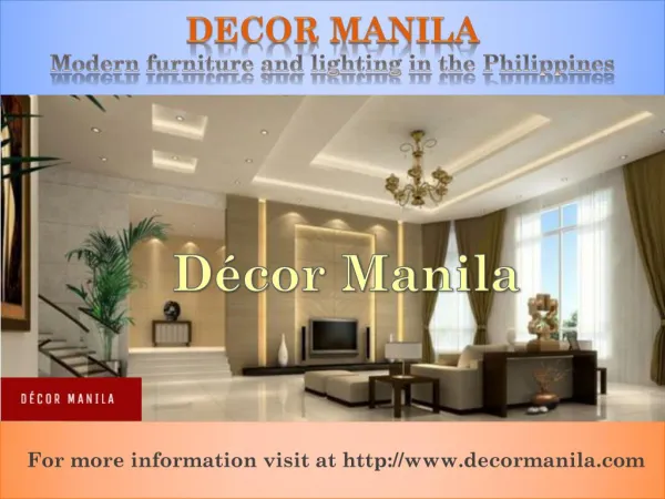 Luxury Home Decor collections online in Manila Philippines