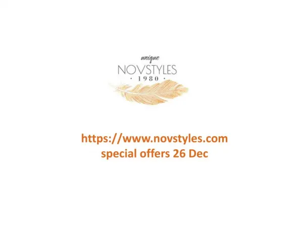 www.novstyles.com special offers 26 Dec