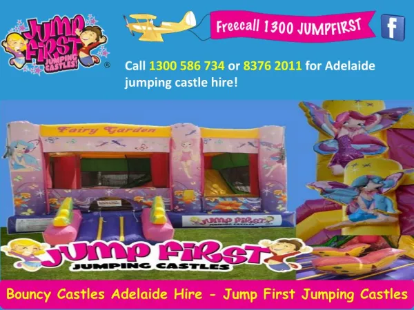 Bouncy Castles Adelaide Hire - Jump First Jumping Castles