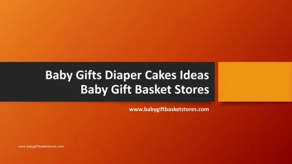 Baby Gifts Diaper Cakes Ideas