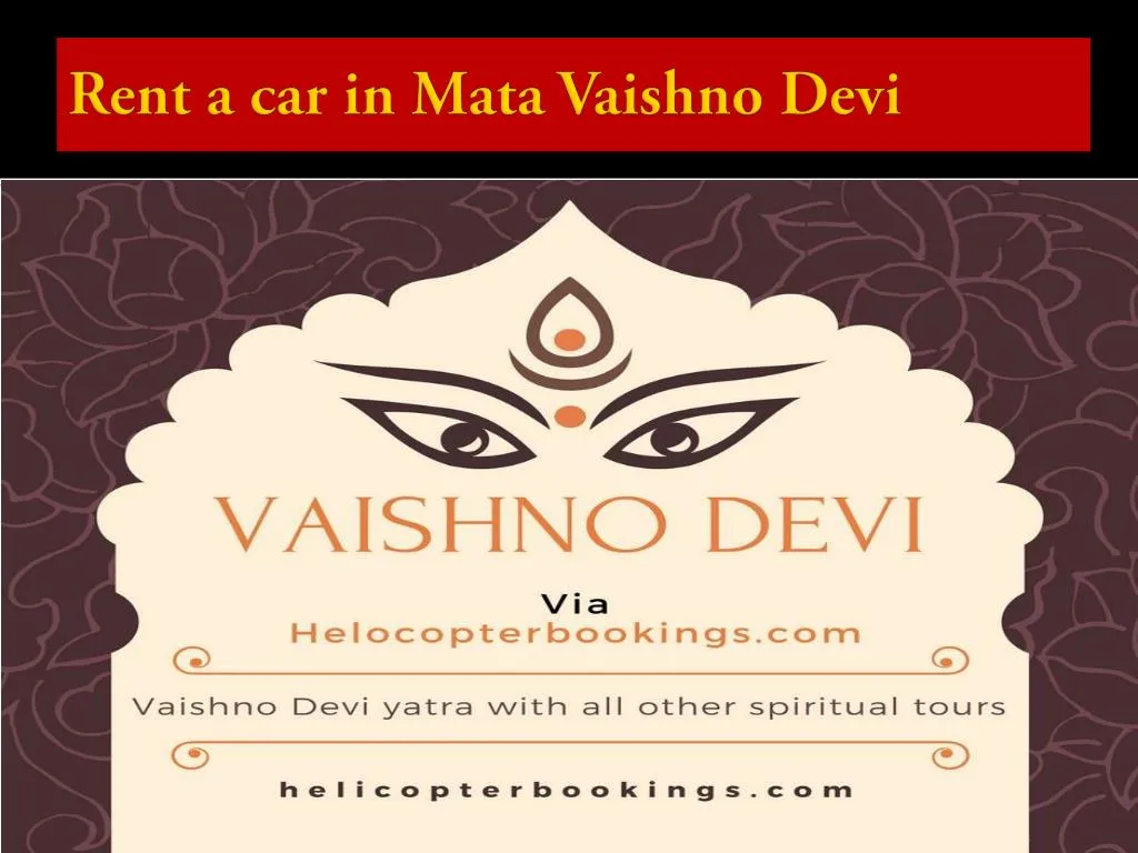 rent a car in mata vaishno devi