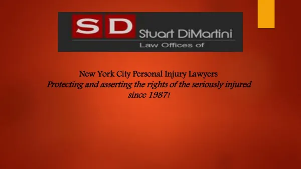 Law Offices of Stuart DiMartini