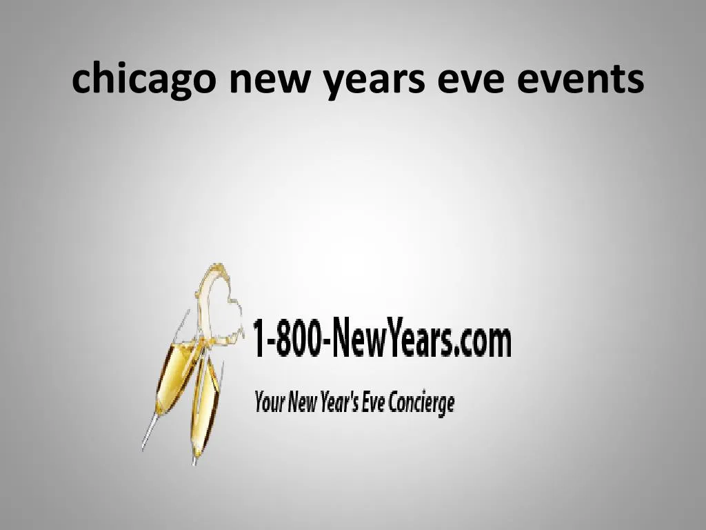 chicago new years eve events