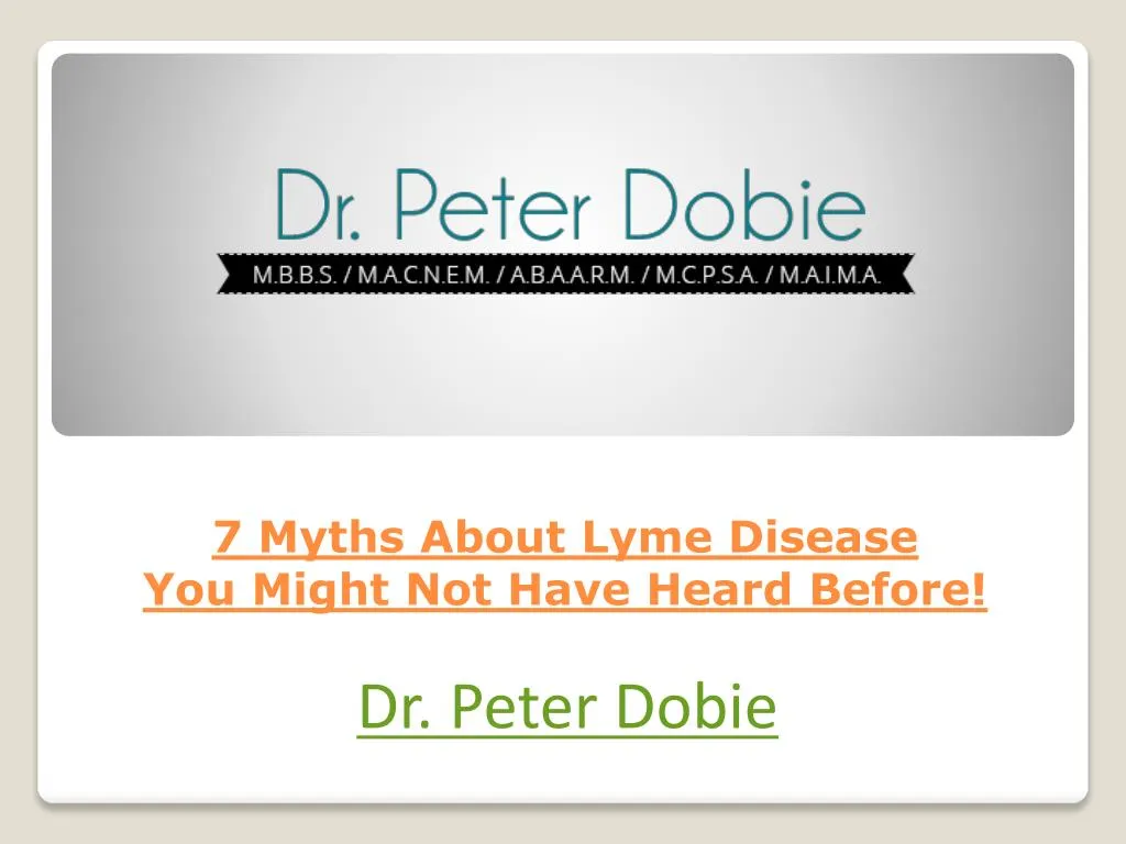 7 myths about lyme disease you might not have heard before