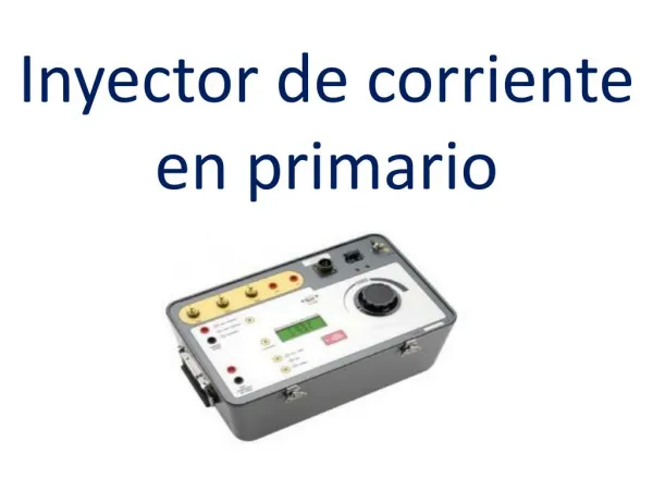 Inyector de corriente en primario