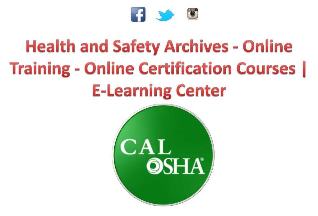 health and safety archives online training online certification courses e learning center