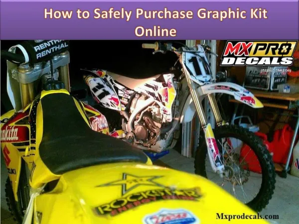 How to Safely Purchase Graphic Kit Online