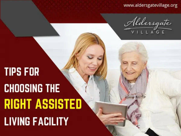 Guide to Choose the Right Assisted Living Facility in Topeka KS