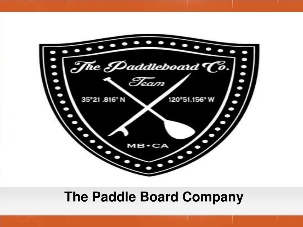 the paddle board company