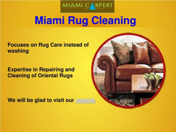 Carpet Cleaning Services Miami