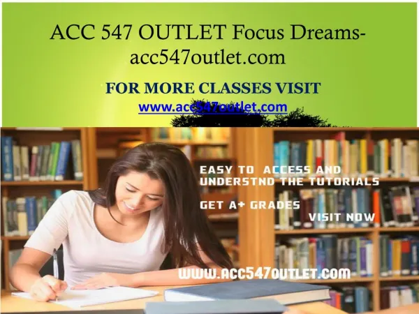 ACC 547 OUTLET Focus Dreams-acc547outlet.com