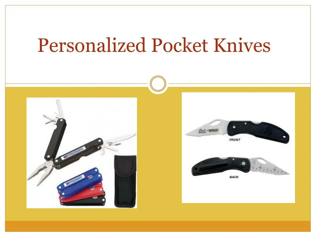 personalized pocket knives