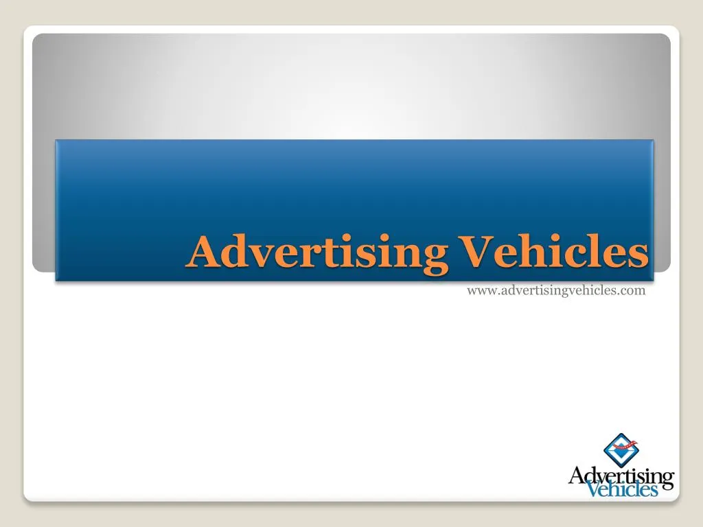 advertising vehicles