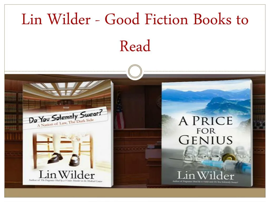 lin wilder good fiction books to read
