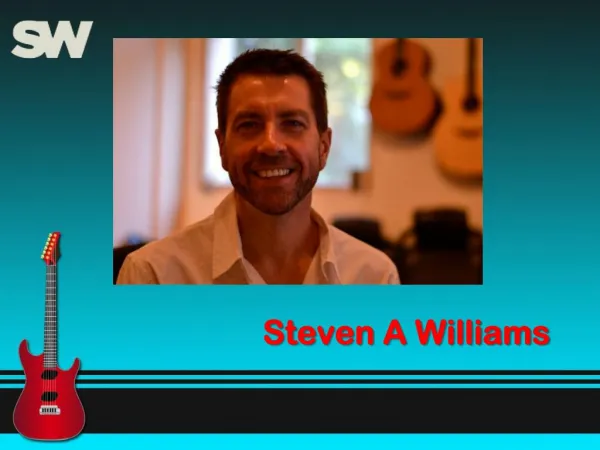 Steven A Williams: Music Producer London