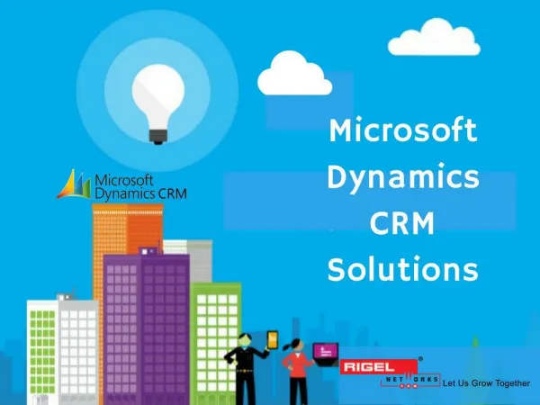 Microsoft Dynamics CRM Solutions