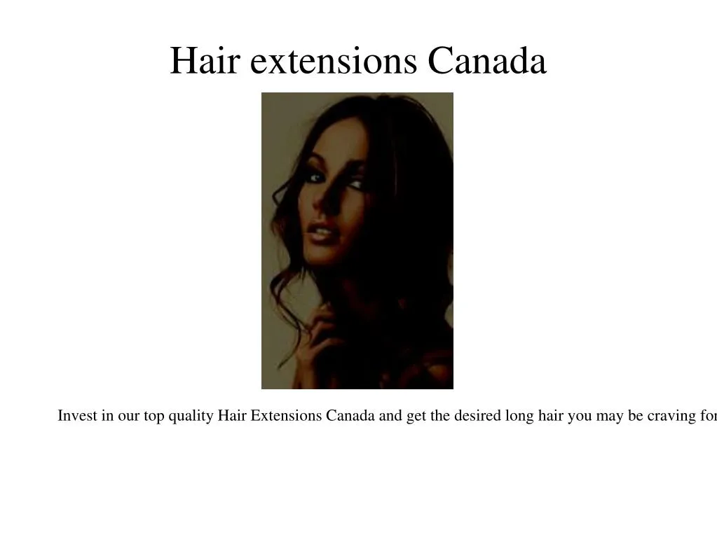 hair extensions canada