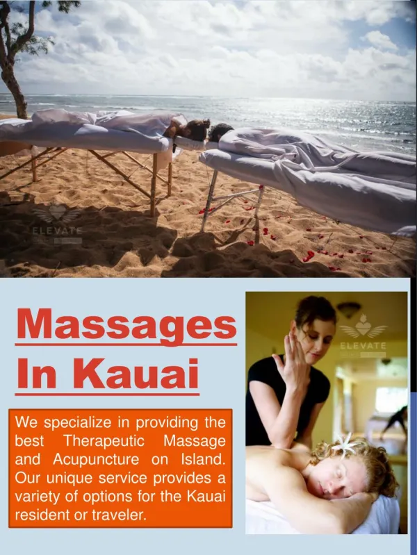 Kauai Massage