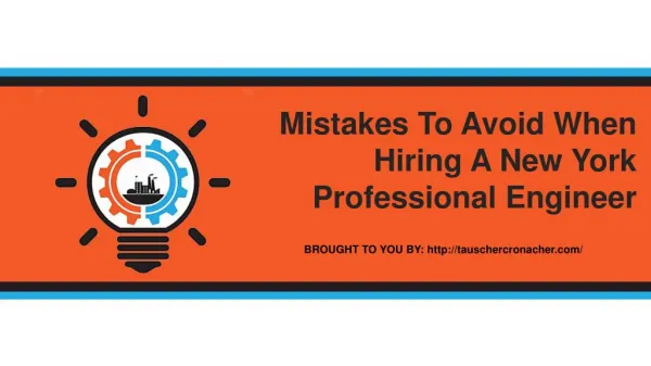 Mistakes To Avoid When Hiring A New York Professional Engineer