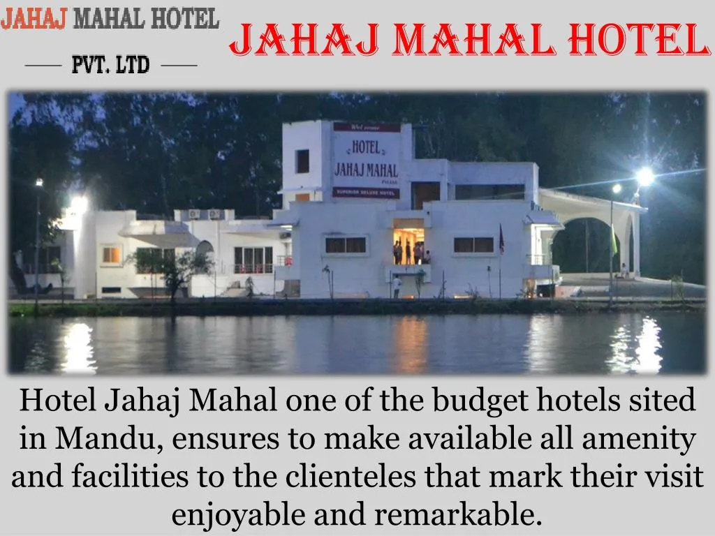 jahaj mahal hotel