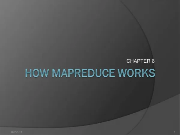 How MapReduce Works