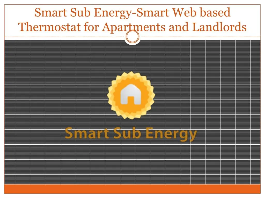 smart sub energy smart web based thermostat for apartments and landlords