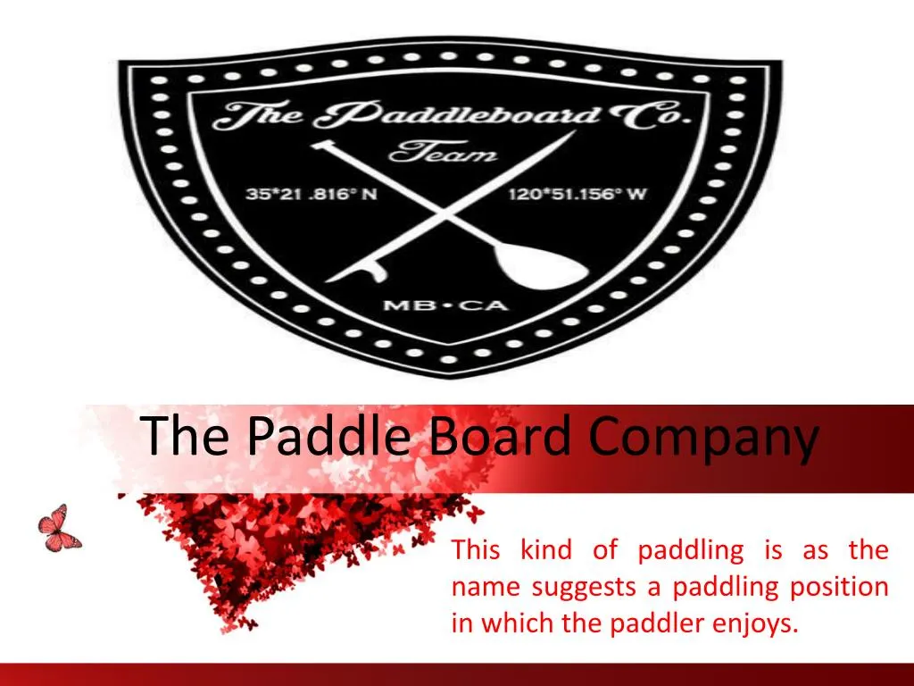 the paddle board company