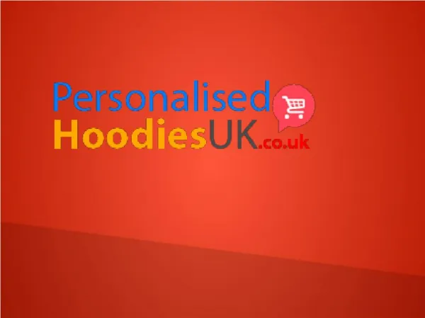 Cheapest Personalized Hoodies UK