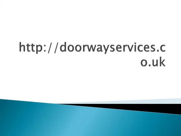 doorwayservices.co.uk
