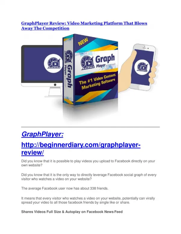 GraphPlayer review and (Free) $21,400 Bonus & Discount