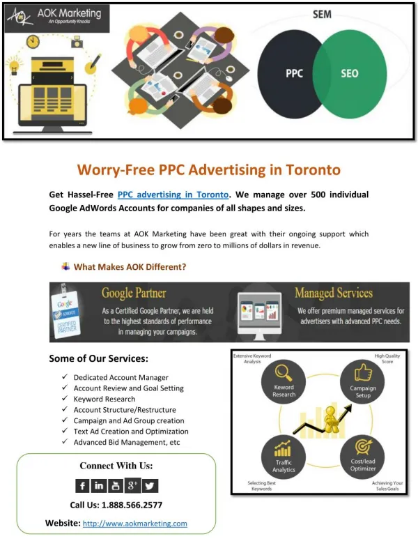 Worry-Free PPC Advertising in Toronto