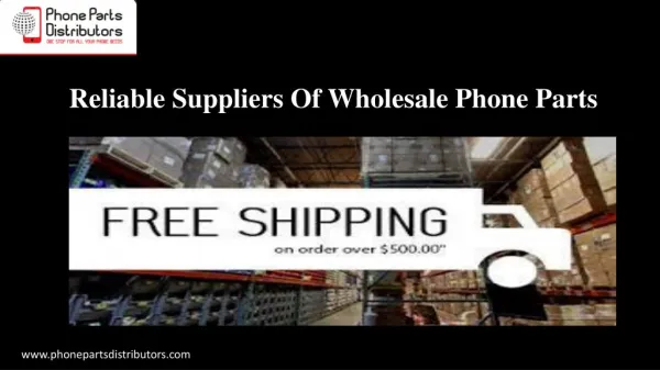 Reliable Suppliers Of Wholesale Phone Parts