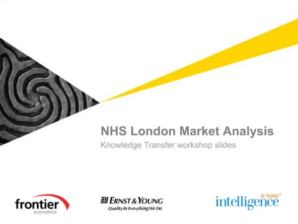 NHS London Market Analysis