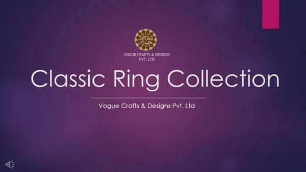 Designer Ring for Women