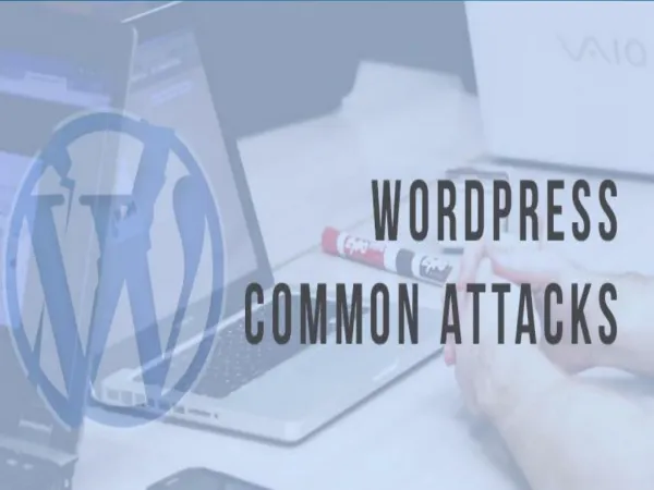 WordPress Common Attacks