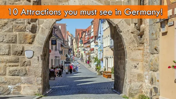Top 10 Attractions in Germany