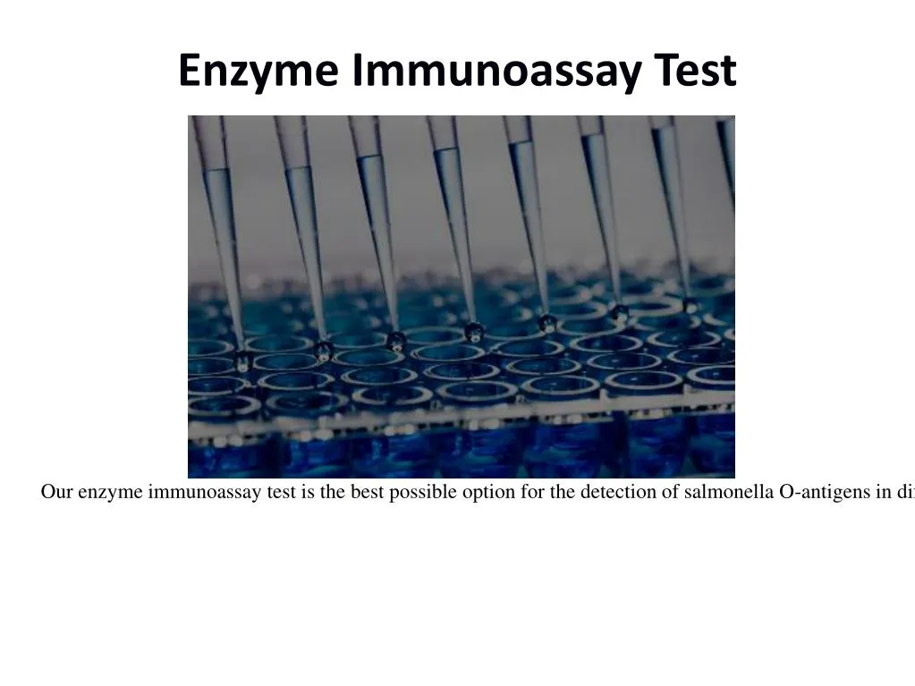 enzyme immunoassay test