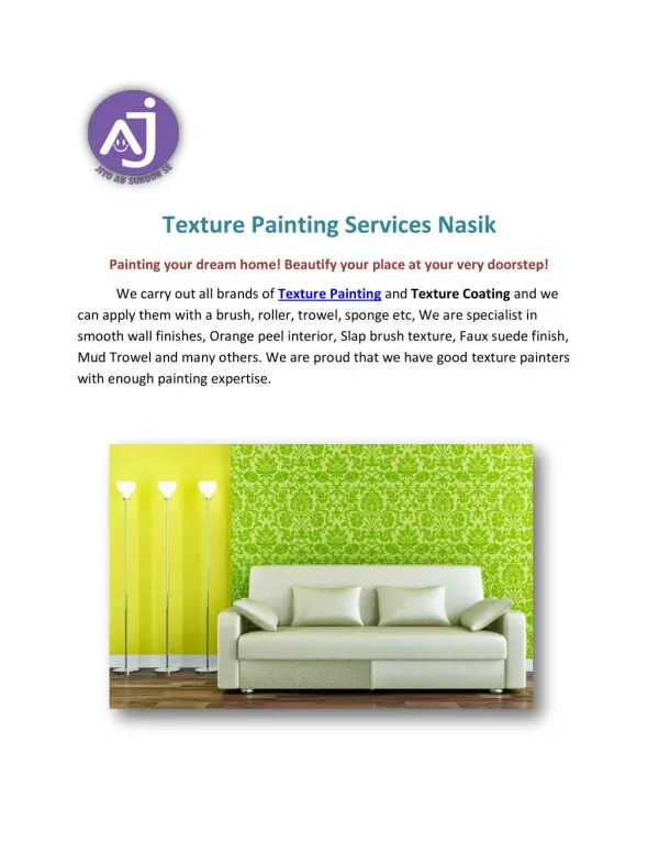 Texture Painting Services Nasik