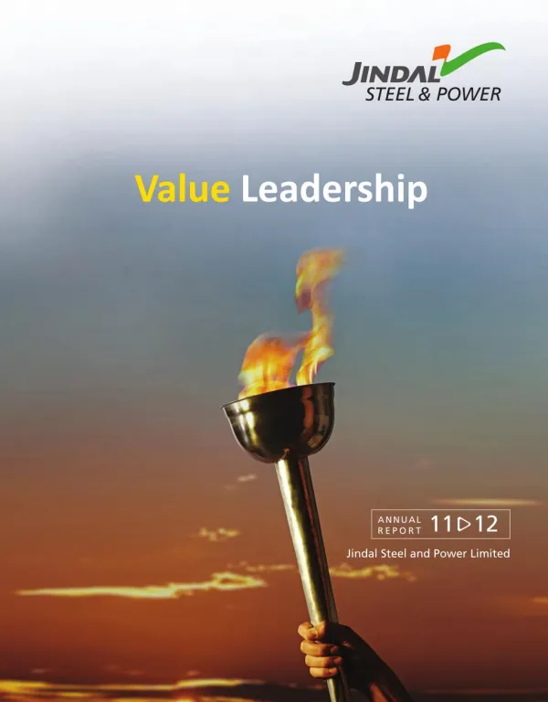 Value Leadership | Jindal Steel & Power Limited