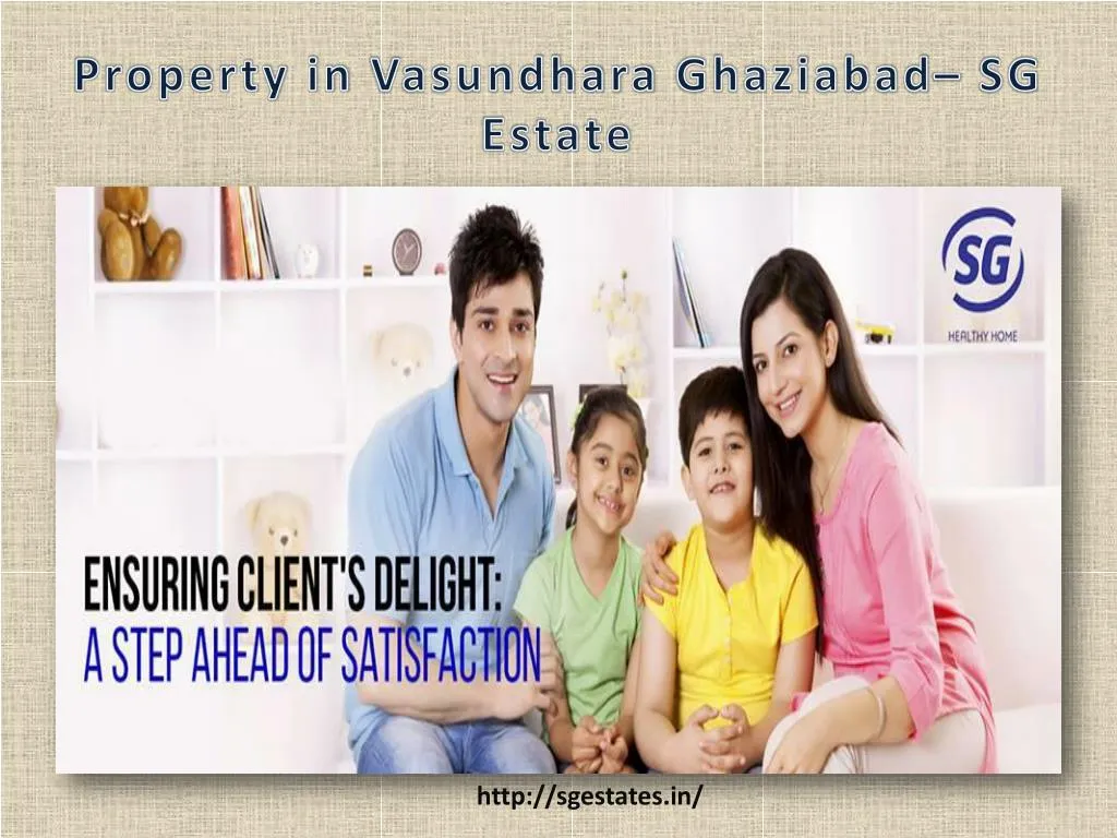 property in vasundhara ghaziabad sg estate