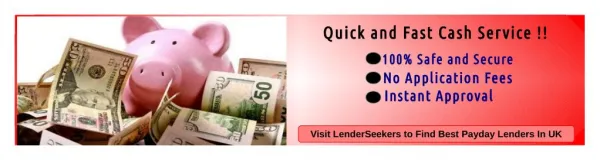 Online Payday Lenders UK at LenderSeekers