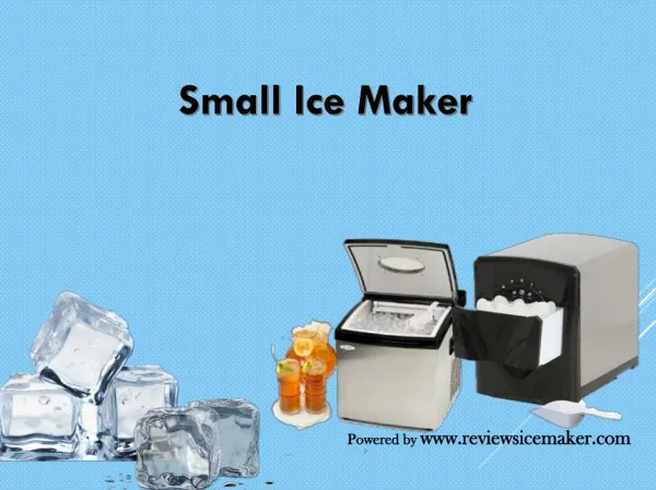Small Ice Maker