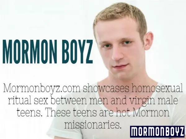 Gay Mormon Man & Gay Missionary | Mormonboyz.com