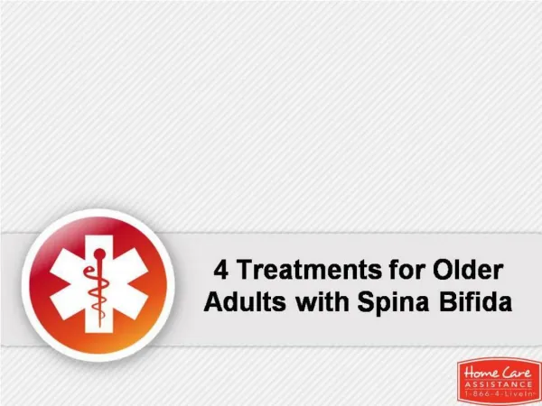 4 Treatments for Older Adults with Spina Bifida
