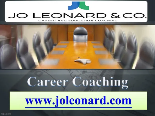 Career Coaching - joleonard.com