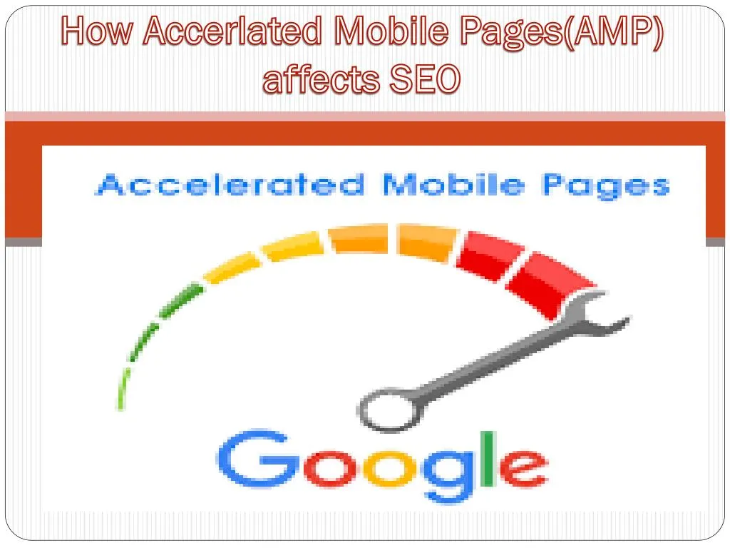 how accerlated mobile pages amp affects seo