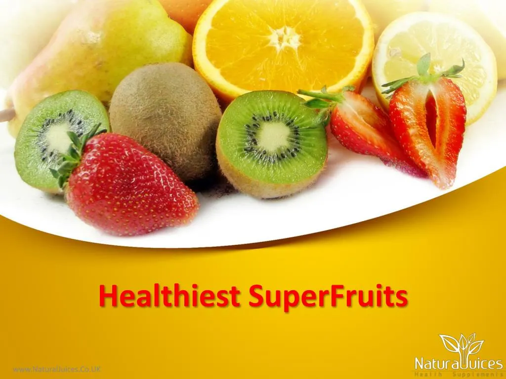 healthiest superfruits